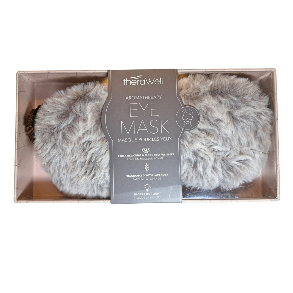 ✨Freebie✨ TheraWell Aromatherapy Eye Mask - Faux Fur